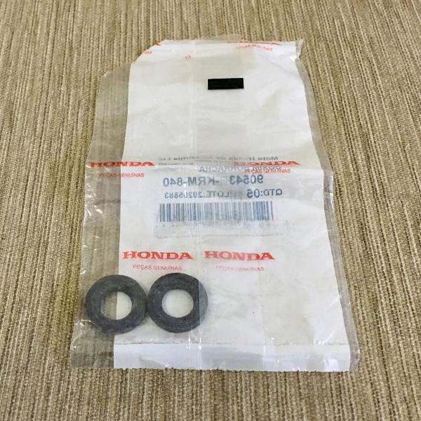 par coxim junta tampa cabeçote honda cg fan 2011 nova orig.