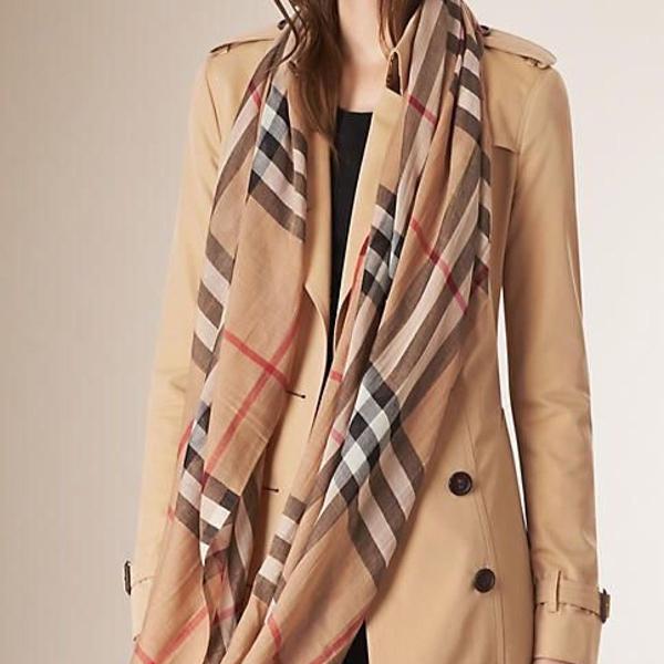 pashmina burberry clássica classica Classic