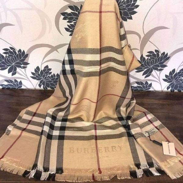 pashmina burberry xadrez lenço cachecol