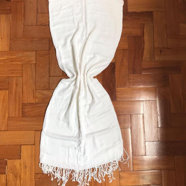 pashmina off white