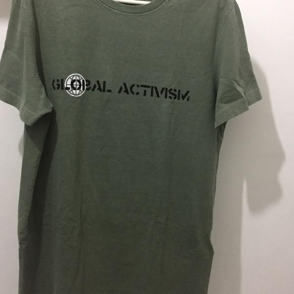 t-shirt osklen global actvism