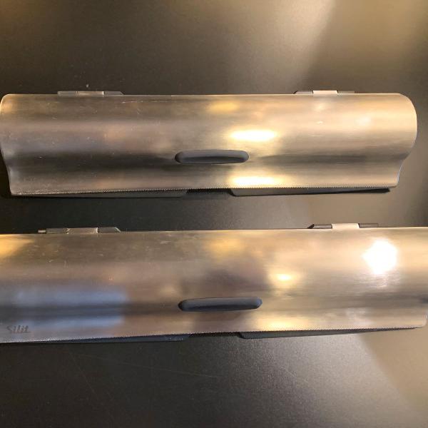 2 porta cling film (filme plástico) de inox Silit
