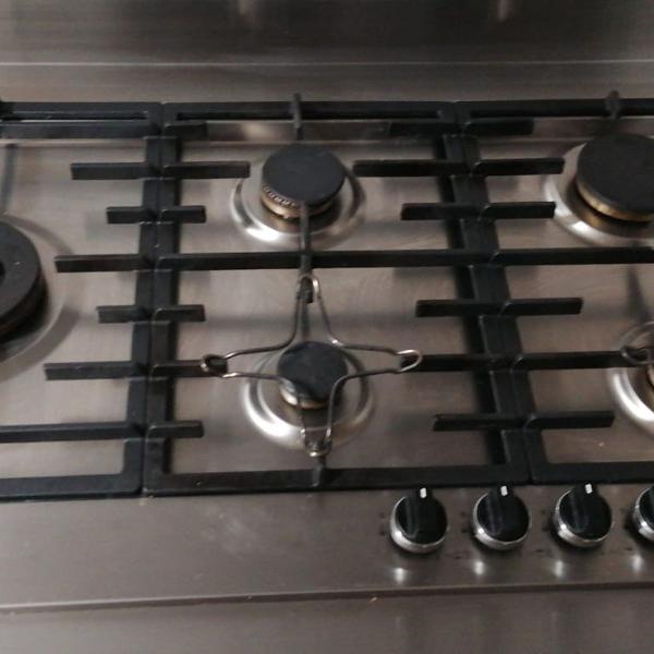 Cooktop Tecno Lofra inox 05 bocas 90cm importado