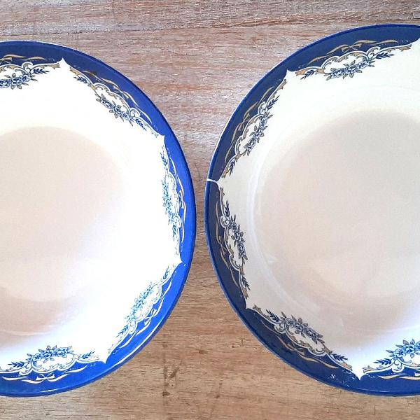 Dois bowls grandes de melamina