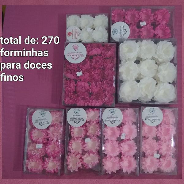 Forminhas para doces finos