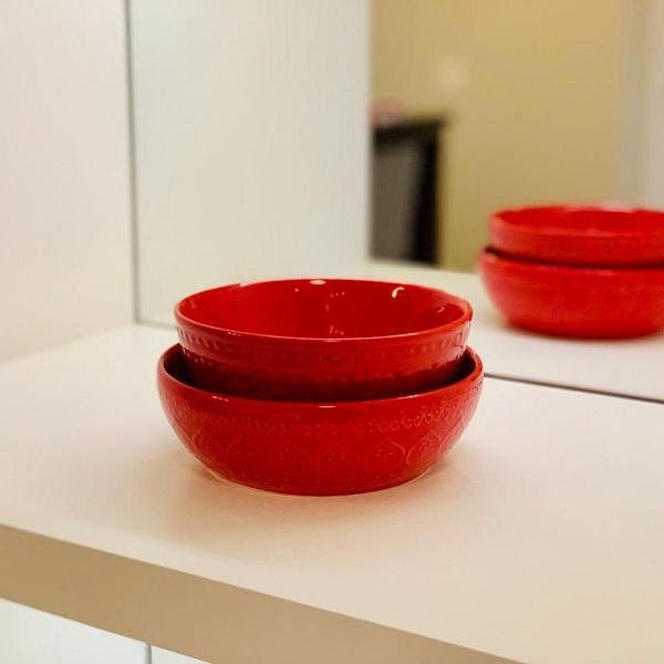 Kit de bowls - vermelho