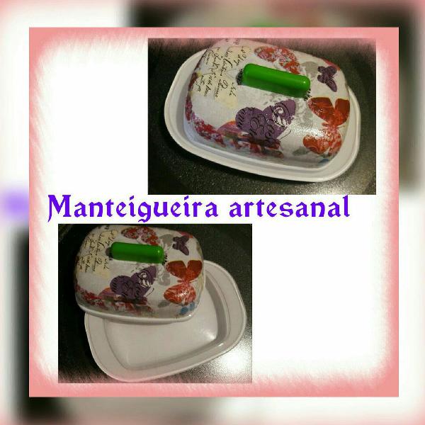 Manteigueira artesanal