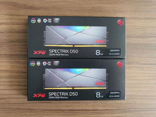 Memória RAM DDR4 16 GB (2x8) Spectrix D50 3000MHz - XPG