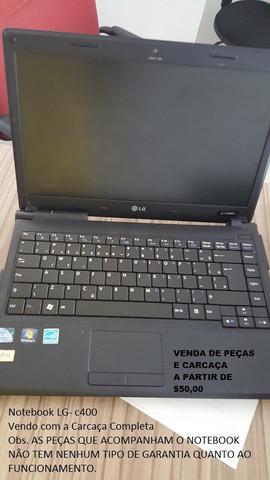 Notebook Lg C400 - Venda de Peças