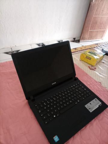 Notebook para tirar peça