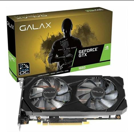 Placa de Vídeo GTX1660 Galax Clic Oc 6gb