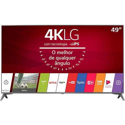 Smart TV LCD 49" LG 49UJ6565 - Ultra HD 4K - HDMI - USB -