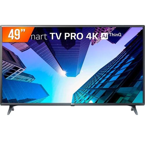 Smart TV LED Pro LG 49" 49UM731C0SA - Ultra 4K HD - HDMI -