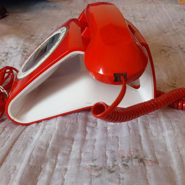 Telefone com fio Retrô Intelbras Vermelho