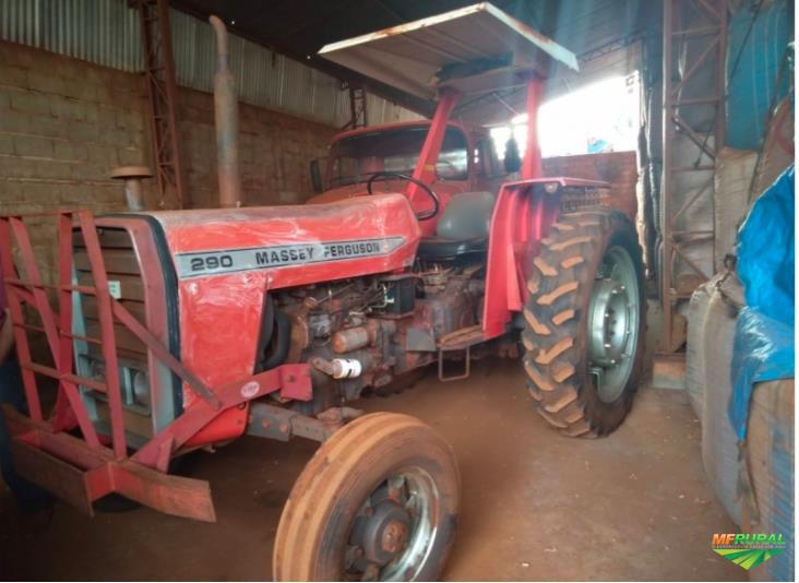 Trator Massey Ferguson 290 4x2 ano 87