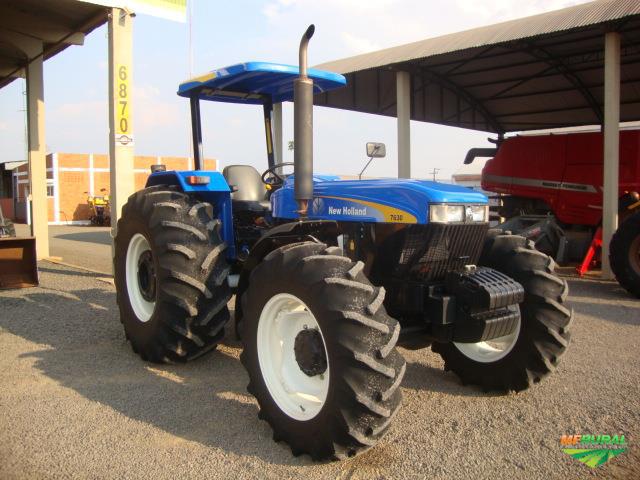 Trator New Holland 7630 4x4 ano 16