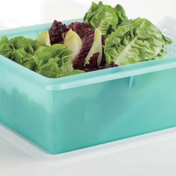 Tupperware super caixa conserva alimentos 10 litros verde