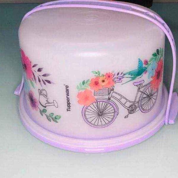 boleira Tupperware primavera