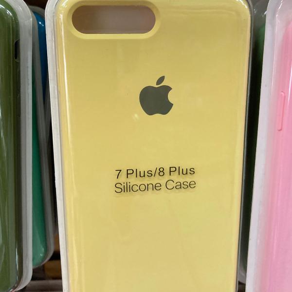 capa case silicone iphone 7 plus 8 plus