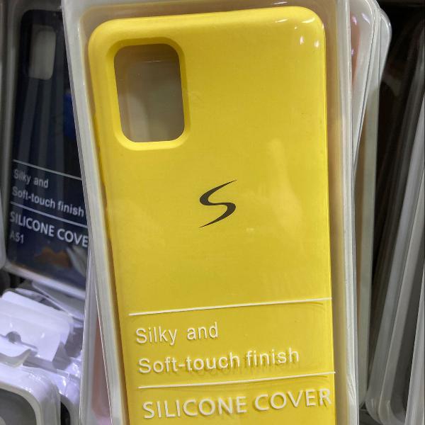 capa case silicone samsung a51