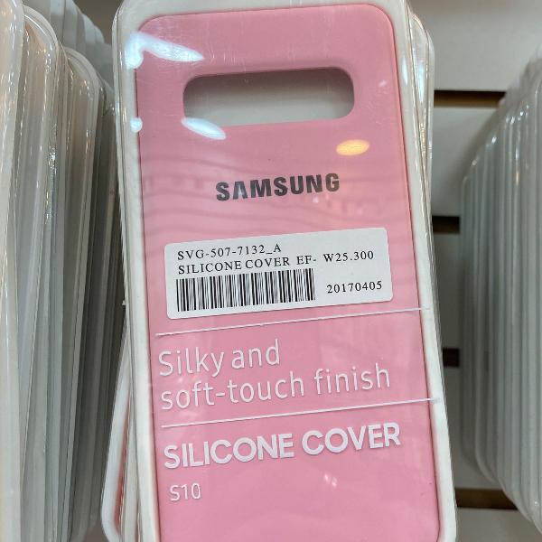 capa case silicone samsung s10