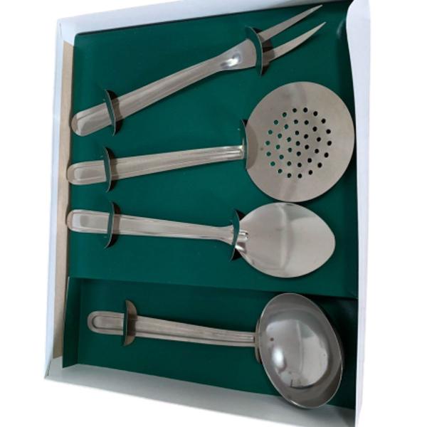 conjunto de utensílios 4 peças