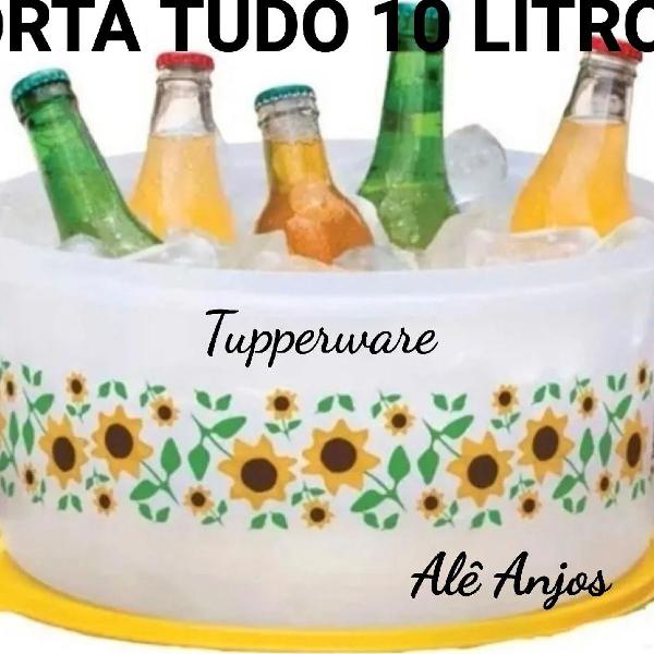 porta tudo 10 litros girassol Tupperware