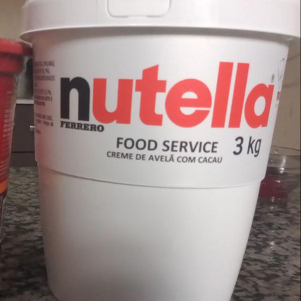 pote de Nutella 3 kg