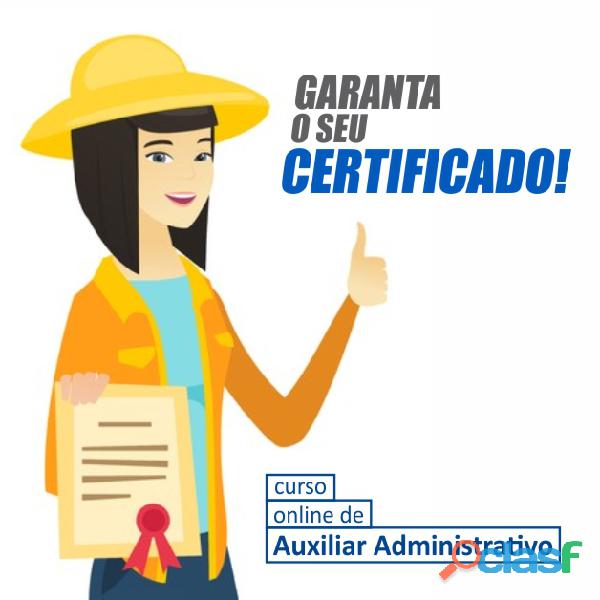 Curso Online para Auxiliar Administrativo