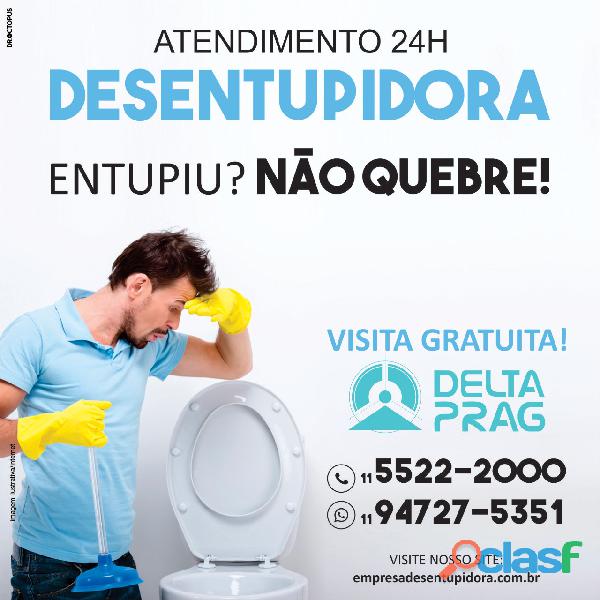 Serviços de Desentupidora na região de São Paulo