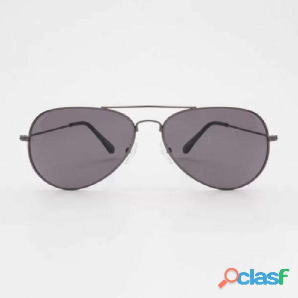 Óculos De Sol Aviador Prata Proteção Uva/uvb