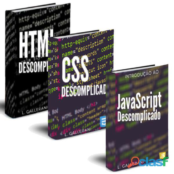 Aprenda HTML, CSS e JavaScript