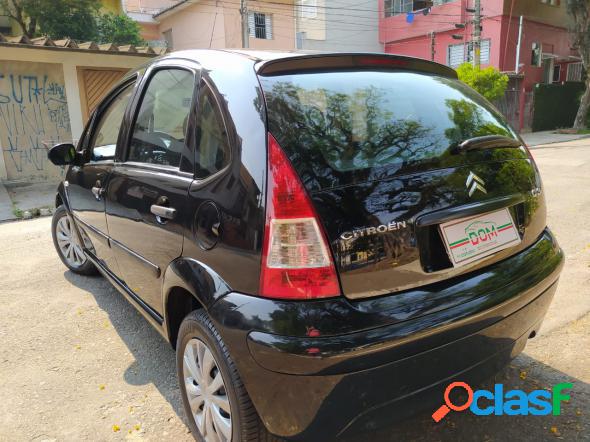 CITROEN C3 GLX 1.4 GLX SONORA 1.4 FLEX 8V 5P PRETO 2009 1.4