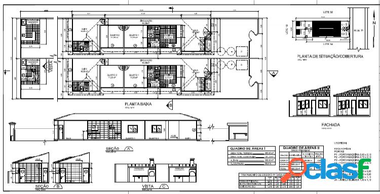 COMPRE NA PLANTA - LINDA CASA DE 03 QUARTOS COM 01 SUÍTE EM