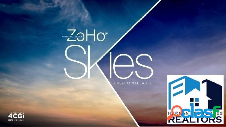 Excelente Oportunidad PREVENTA ZoHo SKies Condominios.