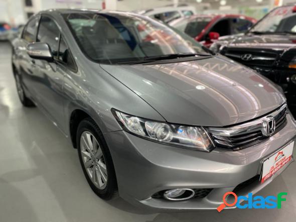 HONDA CIVIC SEDAN LXR 2.0 FLEXONE 16V AUT. 4P CINZA 2014 2.0