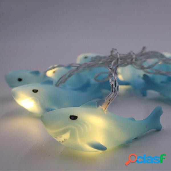 1.8M 10 LED Luzes Criativas de Corda Animal Fofo Decoração