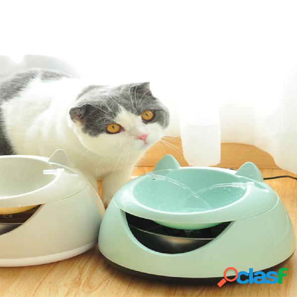2 Cores Pet Dog Cat Automático Tigela de Água Gatinho