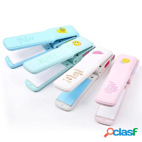 2 Em 1 Mini Estilete Elétrica Splint Cabelo Straightener