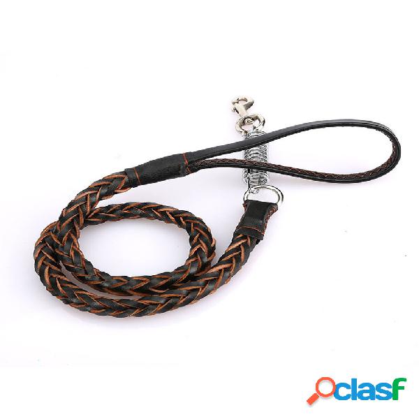 4 Cores De Couro De Luxo Cachorro Trela De Leash Pet Leash