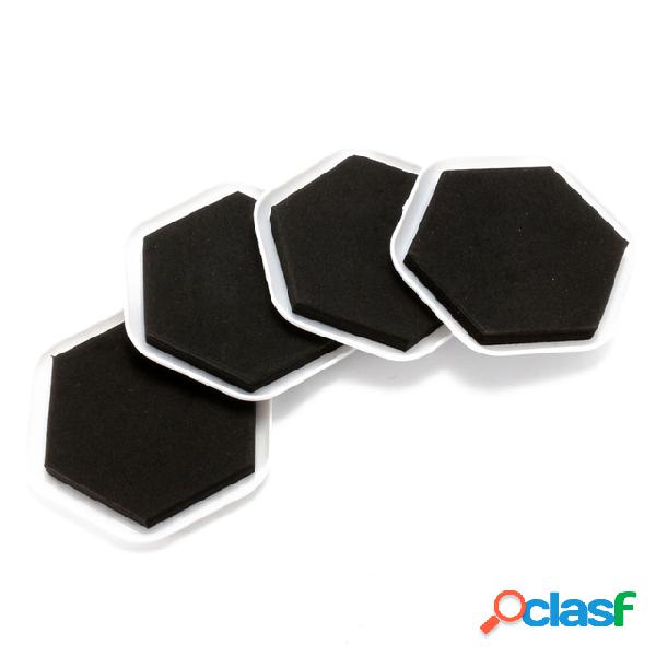 4Pcs Mobiliário Moving Sliders Mover Pads Moving Furniture