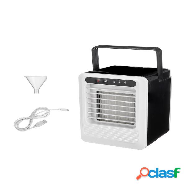 5W 8 Horas 3 em 1 Portátil Mini USB Ar Condicionado Cooler