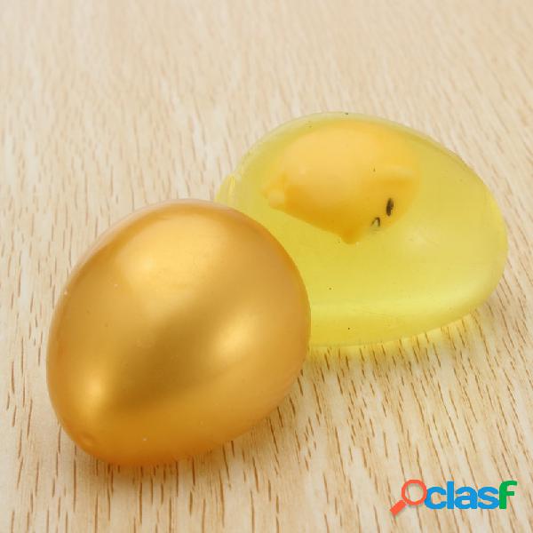 7 CM Squishy Lazy Egg Yolk Stress Reliever Brinquedos