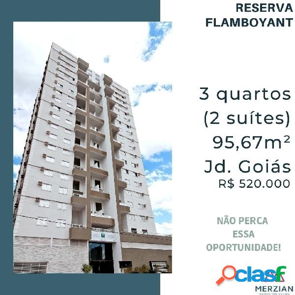 Apartamento para venda, Jardim Goiás, 3 quartos, 2 suítes,