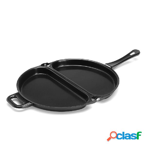 Bandeja de dobramento portátil exterior Nonstick da aleta