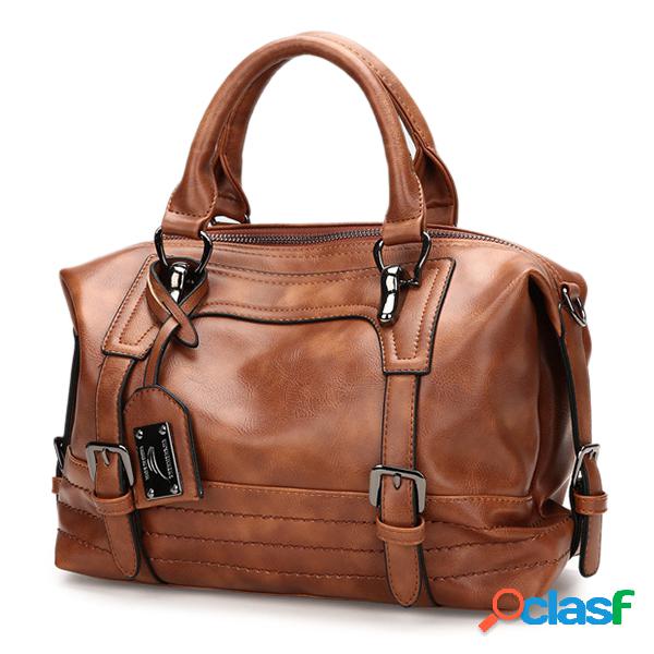 Bolsa Transversal Boston Vintage Feminina