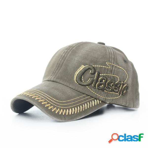 Boné Baseball Ajustável de Golfe Bordado Snapback Chapéu