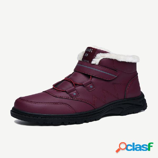 Botas casuais femininas de tamanho grande ao ar livre