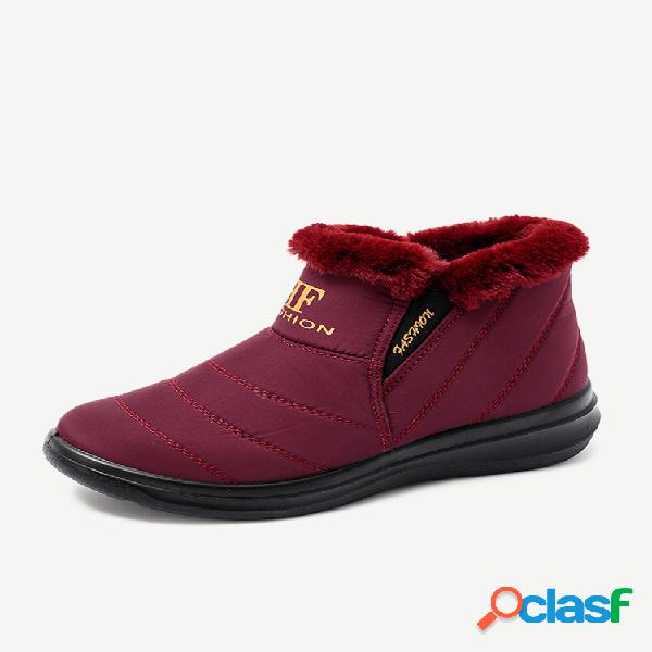 Botas leves elásticas à prova d'água Banda com forro de