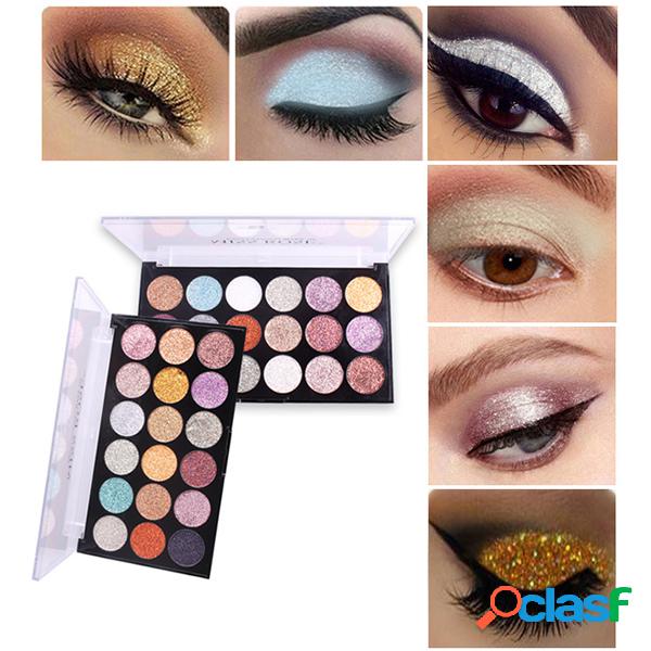 Brilho Paleta de sombras com 18 cores Shimmer Eyeshadow